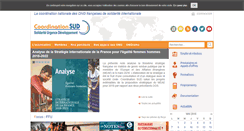 Desktop Screenshot of coordinationsud.org